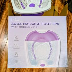 Foot Spa with Bubbles 