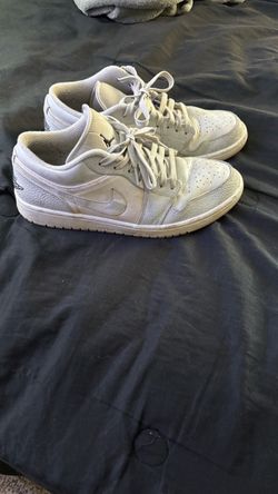 Nike Air Jordan 1 Low White Camo (Size 10)