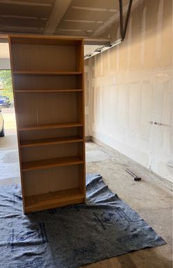 Solid Wood Bookshelf / Display Shelving