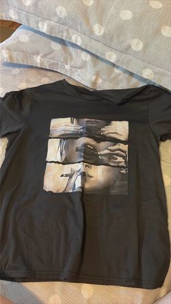 Black Graphic Print T-Shirt