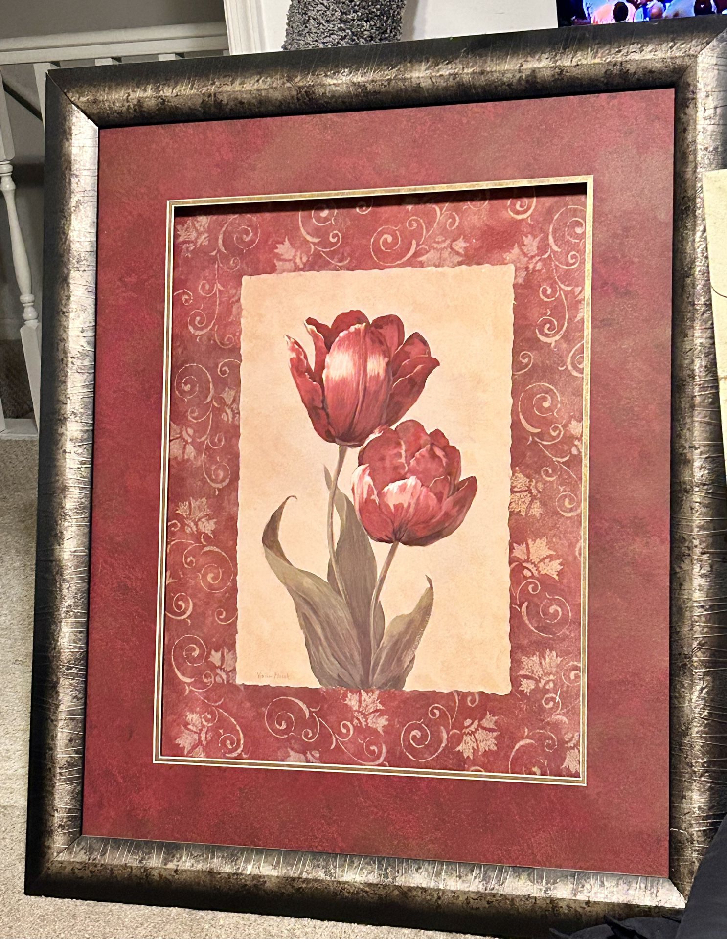 Large Floral Picture 
