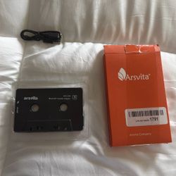 Arsvita Car Audio Bluetooth Wireless Cassette Receiver Tape Player Bluetooth 5.0