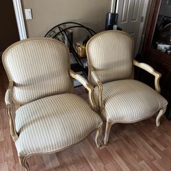 Antique French Provincial armchairs