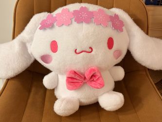 Brand New Sanrio Cinnamoroll Sakura Series 11.4" Plush Cherry Blossom Round 1