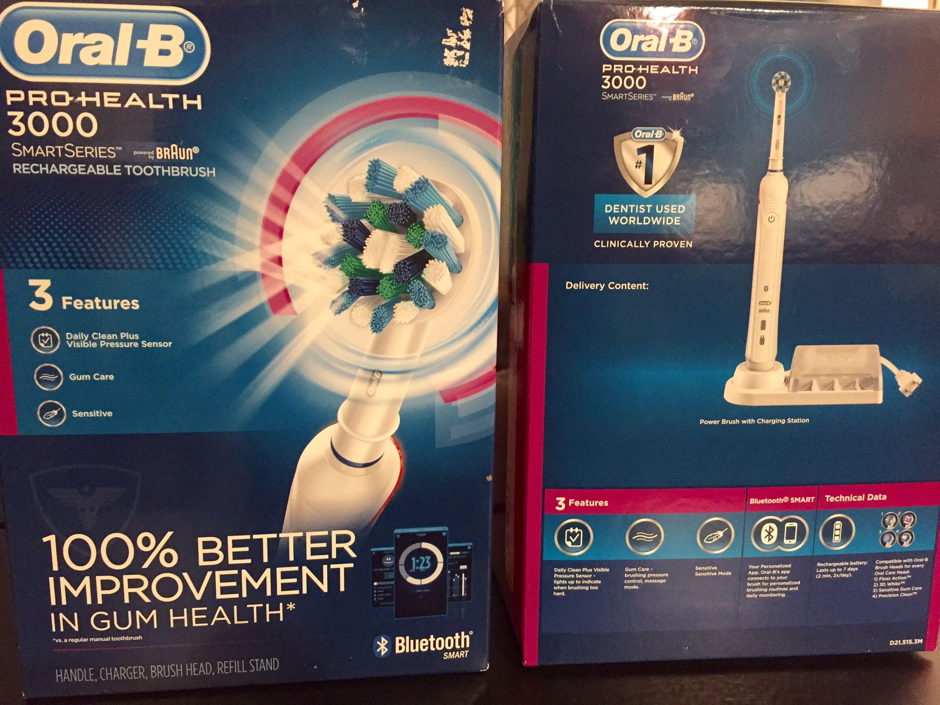 Pending.. NEW) 3D PRO-HEALTH TOOTHBRUSH