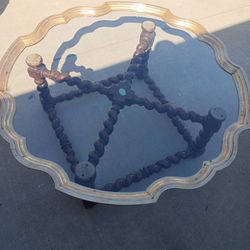 Coffee table Vintage Brass 