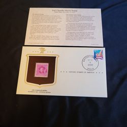 Joel Chandler Harris Gold Stamp