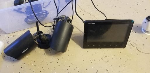 Lorex Home Camera System 2 Cameras And Monitor