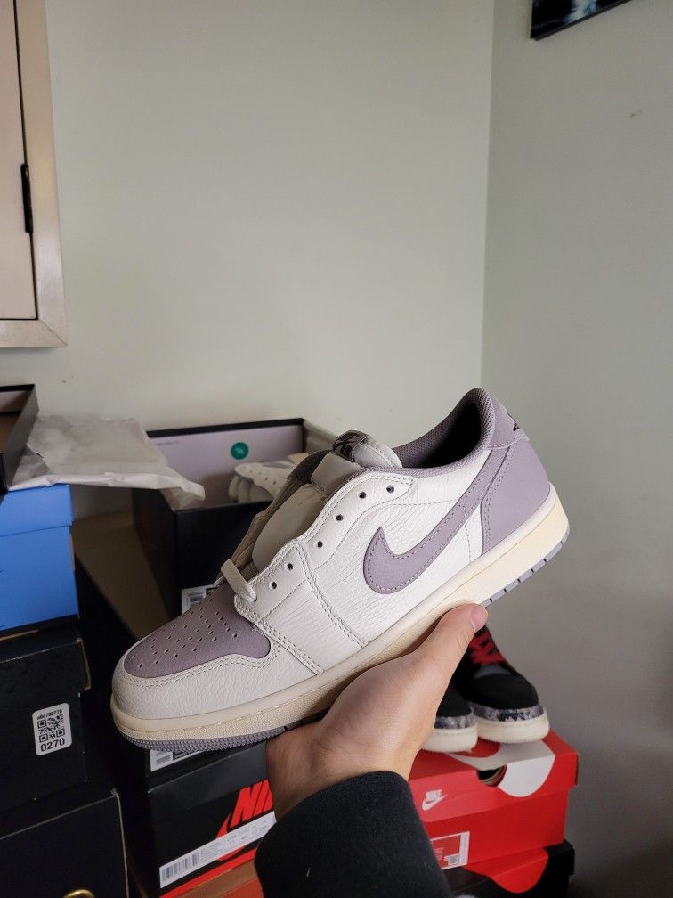 Jordan 1 Low Atmosphere Grey/ Size: 10.5, 9, 11/ New/ $130