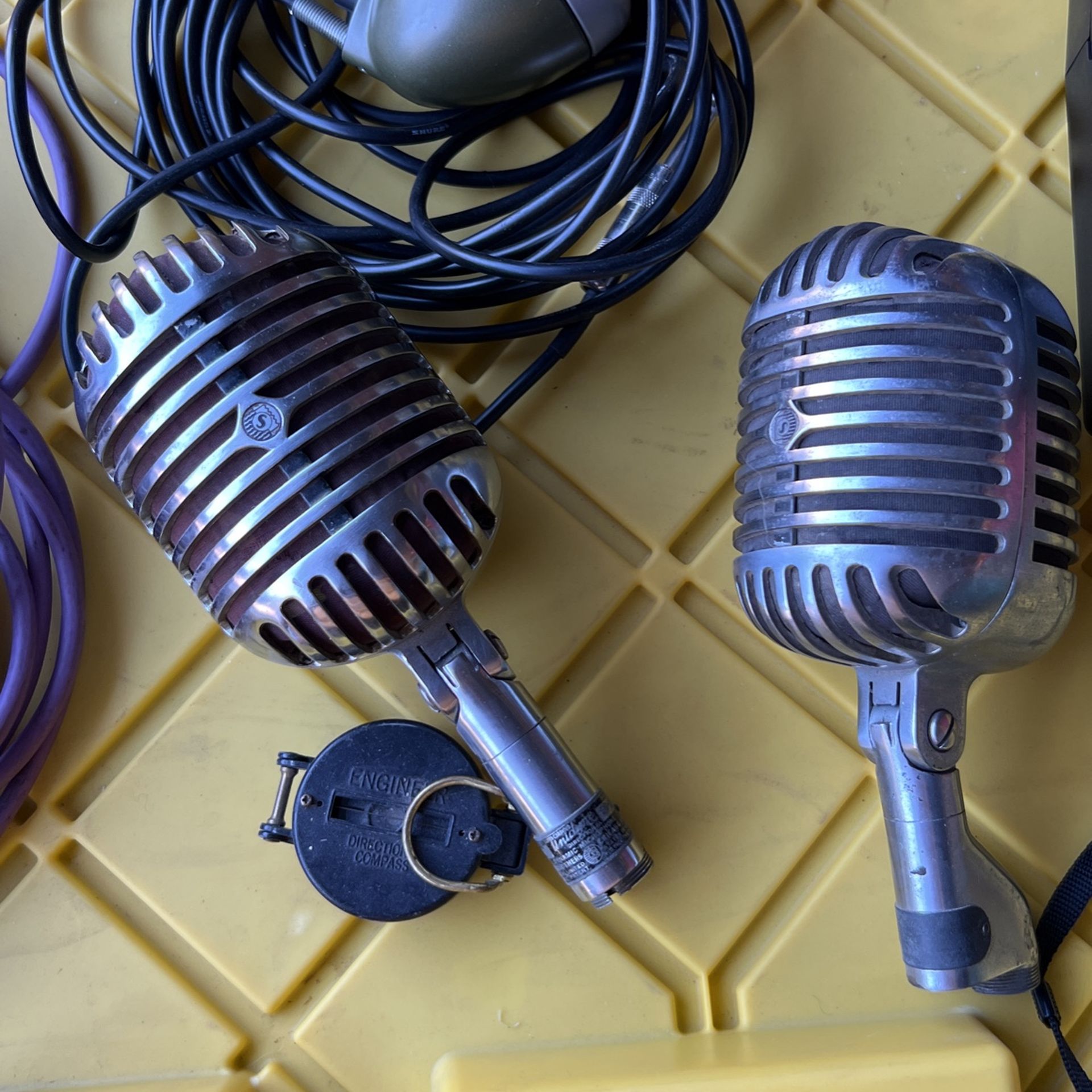 Vintage shure mics