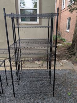 9 Heavy Duty Wire Racks Shelving Units