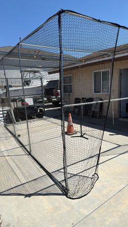 Batting cage  with net