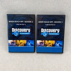 Biker Build Off Season 3 Complete DVD Set of 13 episodes Custom Chopper Harley