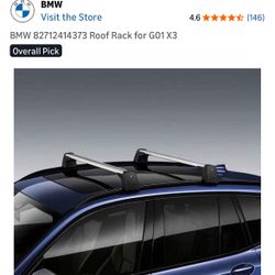 2018 - 2024 BMW X3 Genuine Roof racks