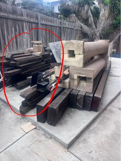 Treated timber various smaller sizes