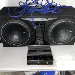 Subwoofer And Amp