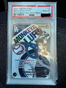 Monkey D luffy psa 10