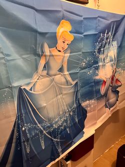 Disney Cinderella Large Fabric Backdrop Banner