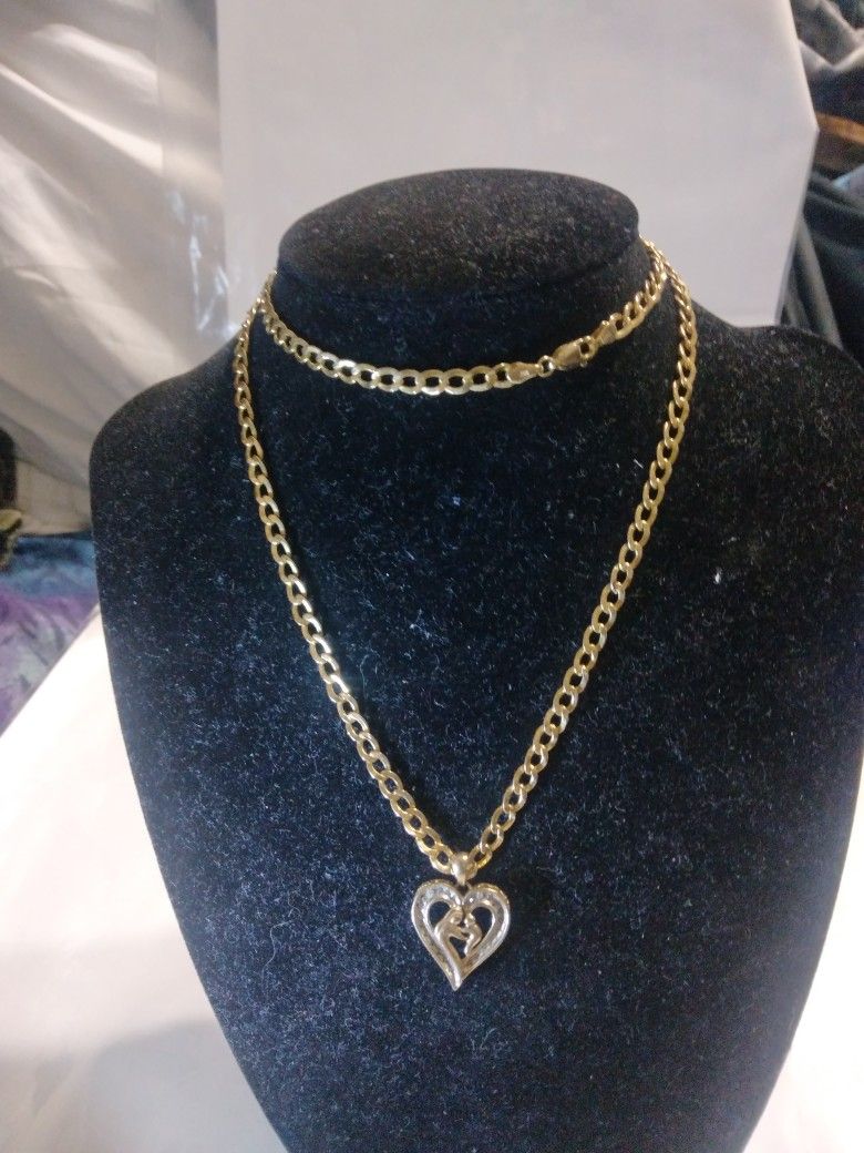 10 Link Lent 24 Heart Used