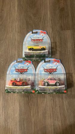 Disney Pixar Cars Diecast Easter Lot Of 3  