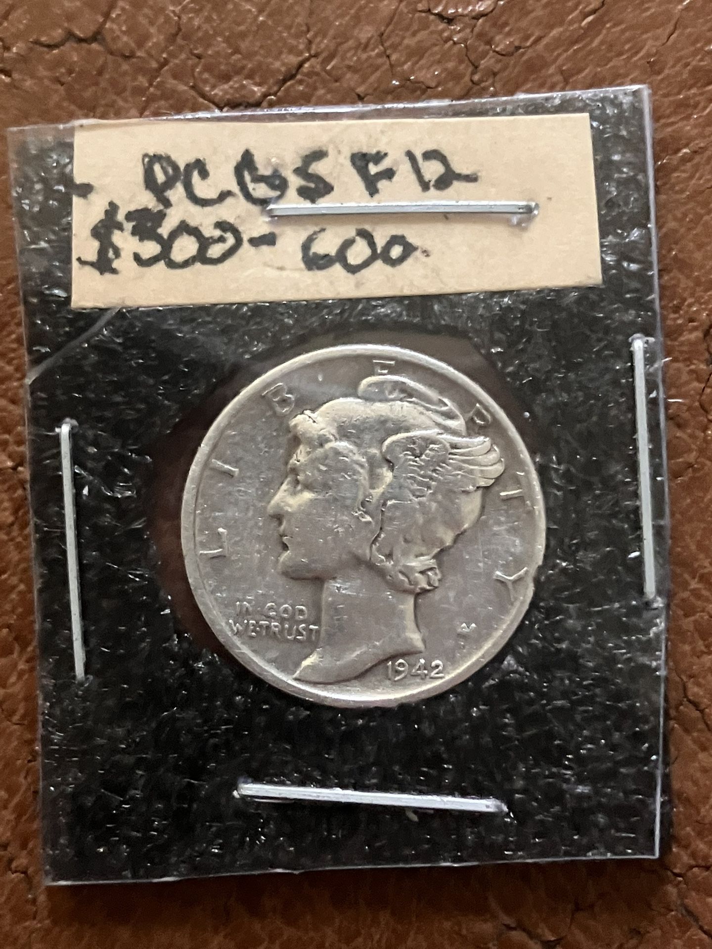 1942 Mercury No Mint  F12 Great Condition 