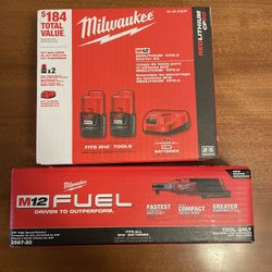 Milwaukee M12 Fuel 3/8” High Speed Ratchet Kit
