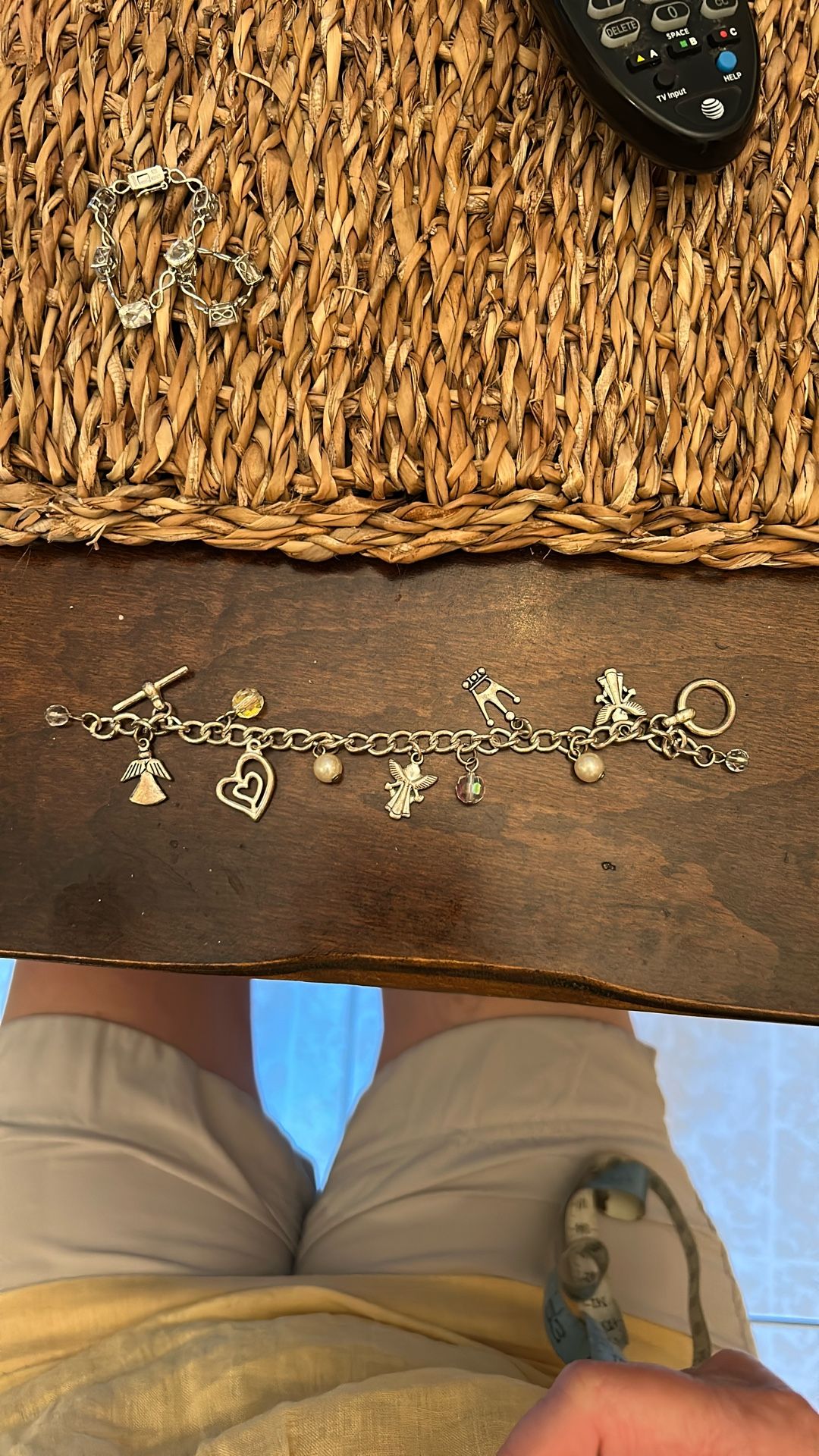  Silver Charm Bracelet