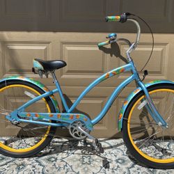 Electra Hawaiian Girl 3 Speed Beach Cruiser 