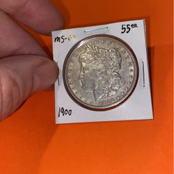 1900 Morgan Silver Dollar