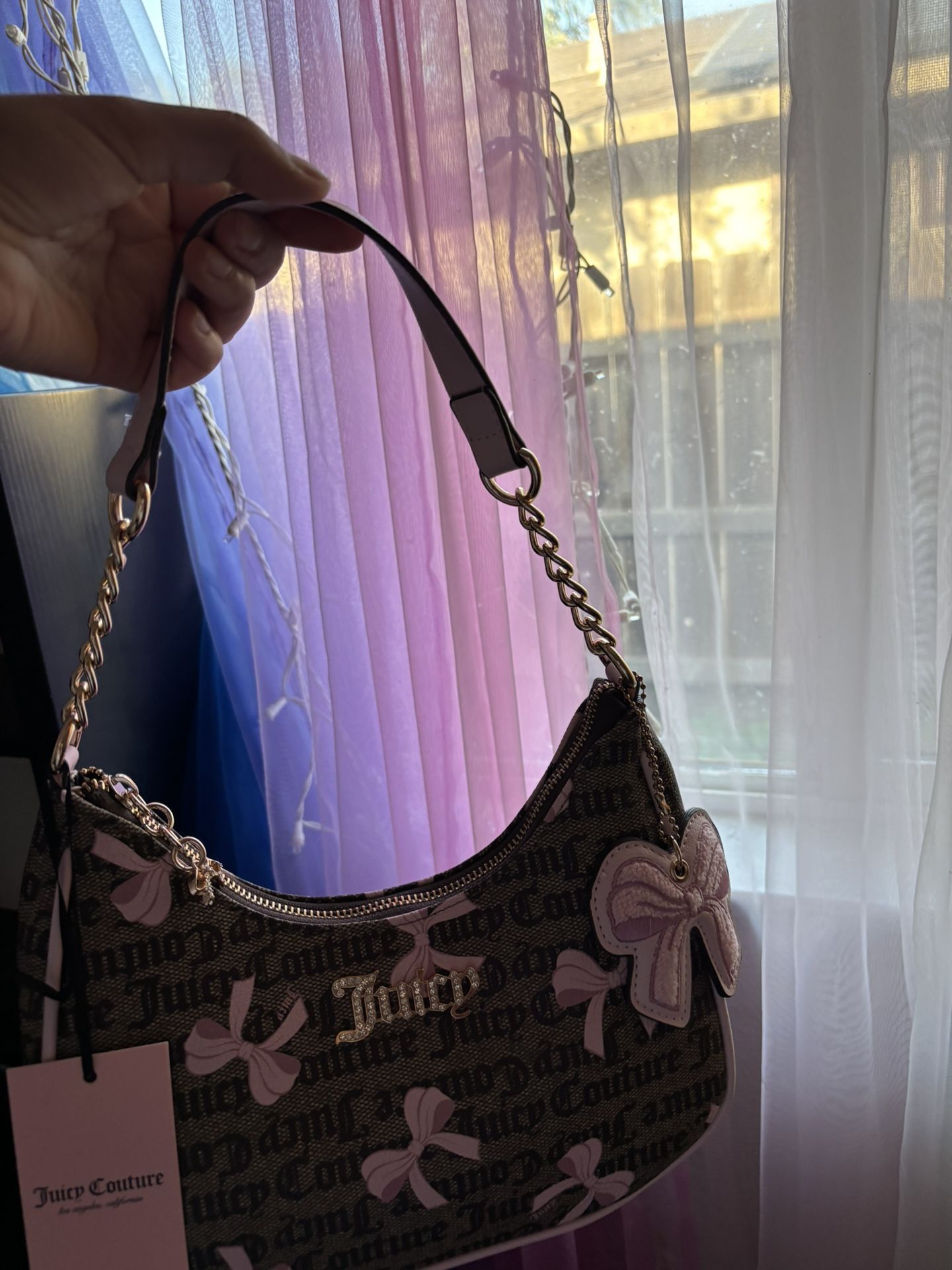 Juicy Couture Bow Brown Purse
