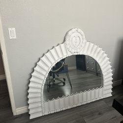 White Vintage Mirror