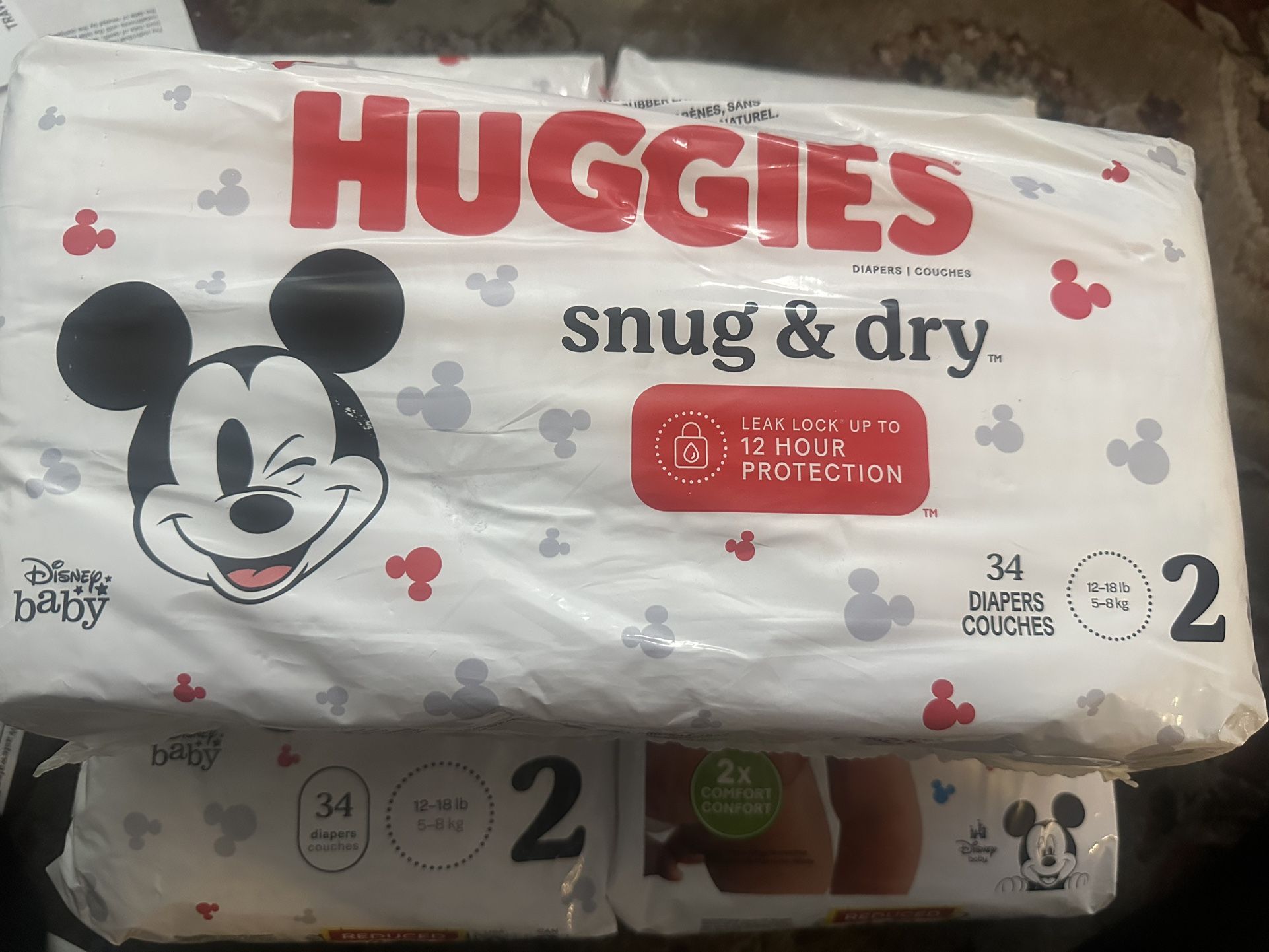 Huggies Diapers - Size 2