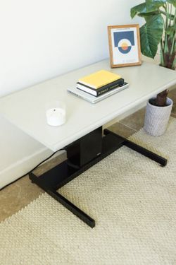 Herman Miller Mayline Electric Sit-to-Stand Desk – White & Black