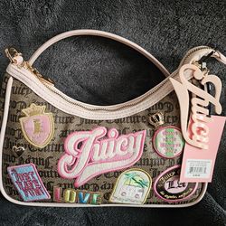 Juicy couture run the world shoulder bag