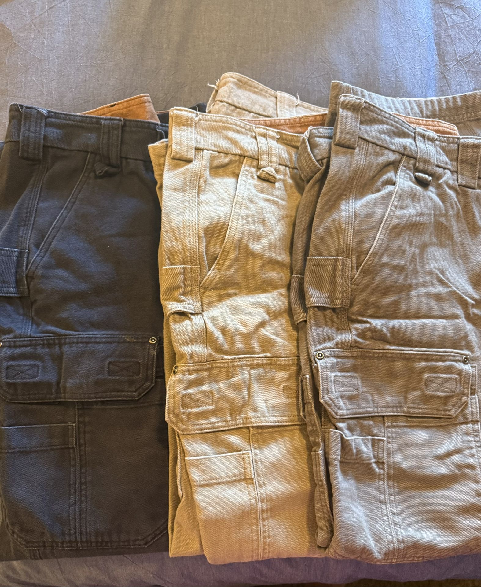 Men’s Duluth FireHose Cargo Pants - Size 42x34