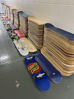 Skateboard decks trucks wheels bearings grip