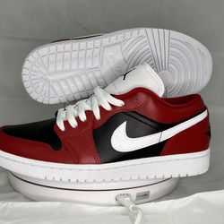 Air Jordan 1 Low ‘Chicago Flip’ Gym Red Blk Wht
