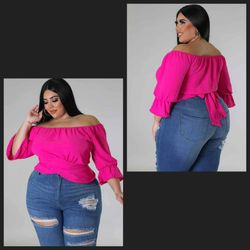 New women's top available in size 2X and 3X