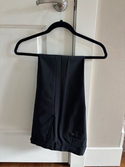 Nordstrom Black Wool Blend Dress Pants Size 14