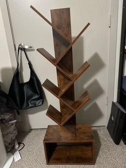 Wooden Bookshelf
