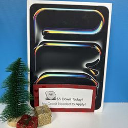 Apple IPad Pro 11" M4 Tablet New - $5 To Take it Home same Day and Pay the Rest later!