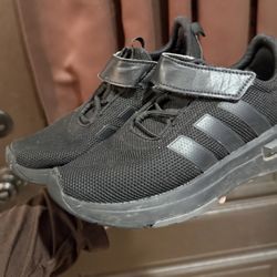 Boy’s Black Adidas