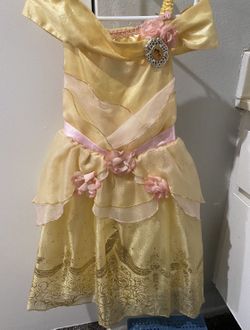 Disney Princess Belle From Beauty And The Beast Costume Size 2 / 3