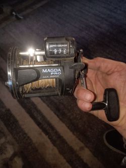 Magda Pro MA 30DX Fishing Reel with Depth Counter