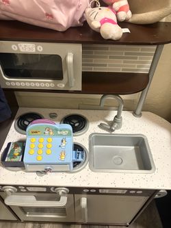 Kids Play Kitchen with Bluey Cash Register