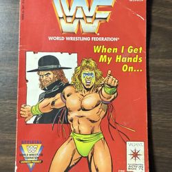 Vintage World Wrestling Federation When I Get My Hands On… 1991 WWF Comic Book