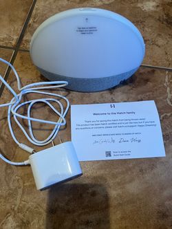 Hatch Sleep Sound Machine with Power Adapter