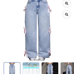 Jeans Trendy High Waist XL