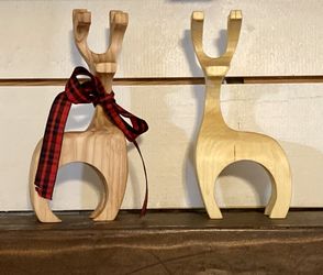 Pine Christmas Reindeer