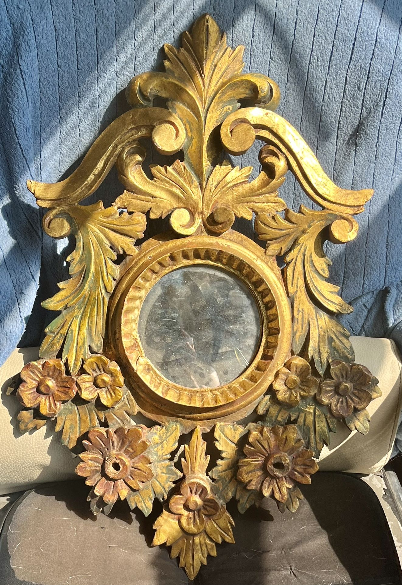 Fancy old mirror